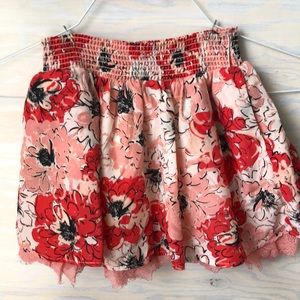 Candies floral skirt Sz S 7/8